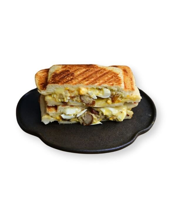 Sausage, Egg & Cheese Sandwich served hot at NY Diner Boston in Brighton MA