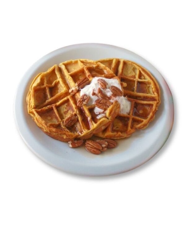 Pumpkin Pecan Sandwich with sweet spiced filling served at NY Diner Boston in Brighton MA