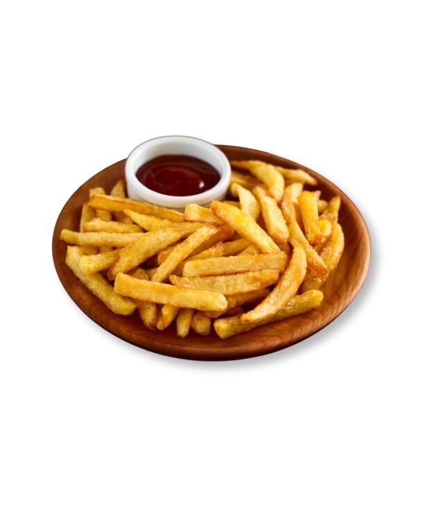 Golden crispy French Fries served hot at NY Diner Boston in Brighton MA